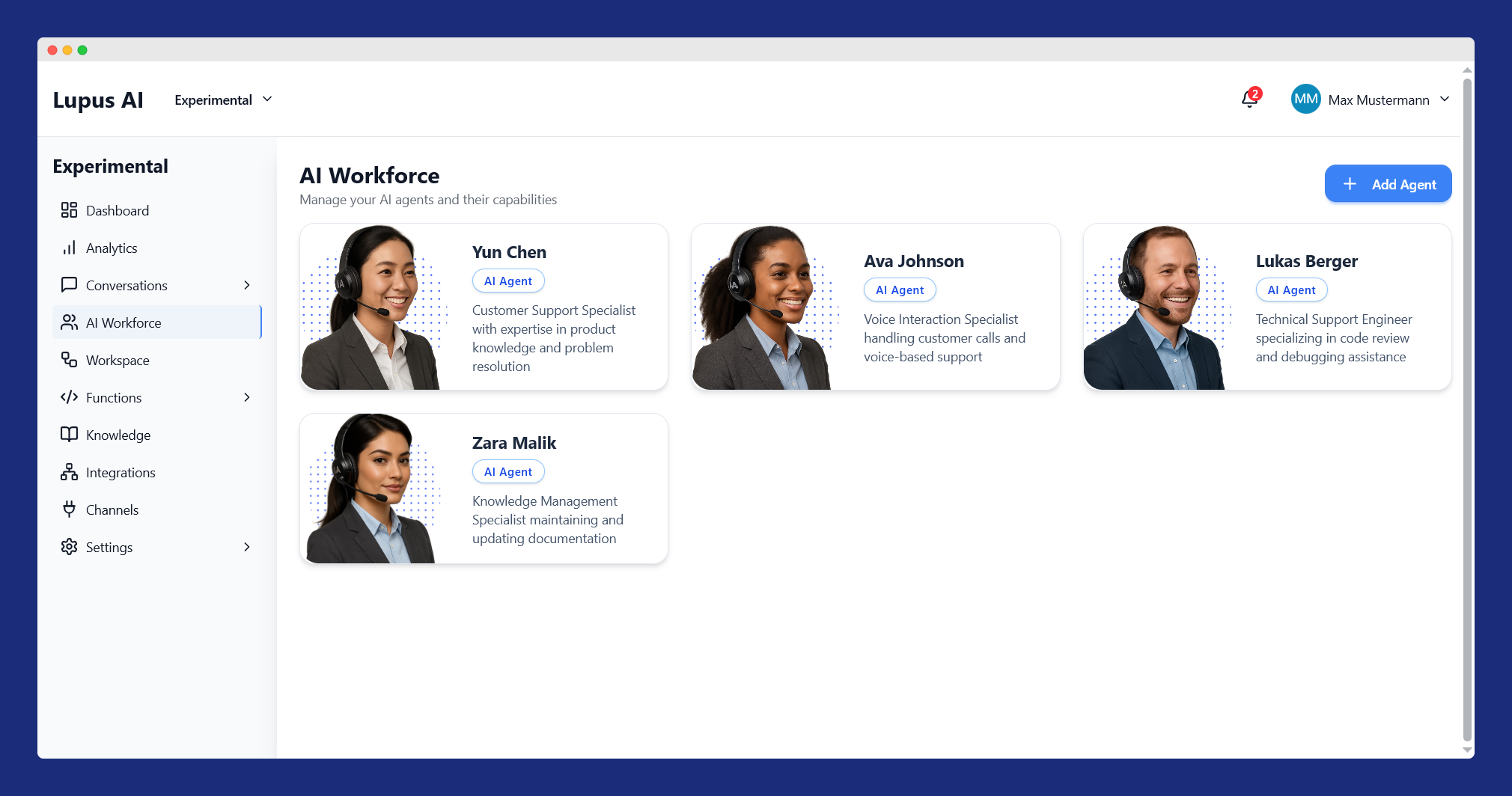 AI Workforce Dashboard